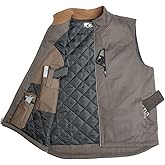 EDTREK Men's Concealed Carry Vest With Two Holster Inside - Urban Gun Vest With Zipped Chest Pocket