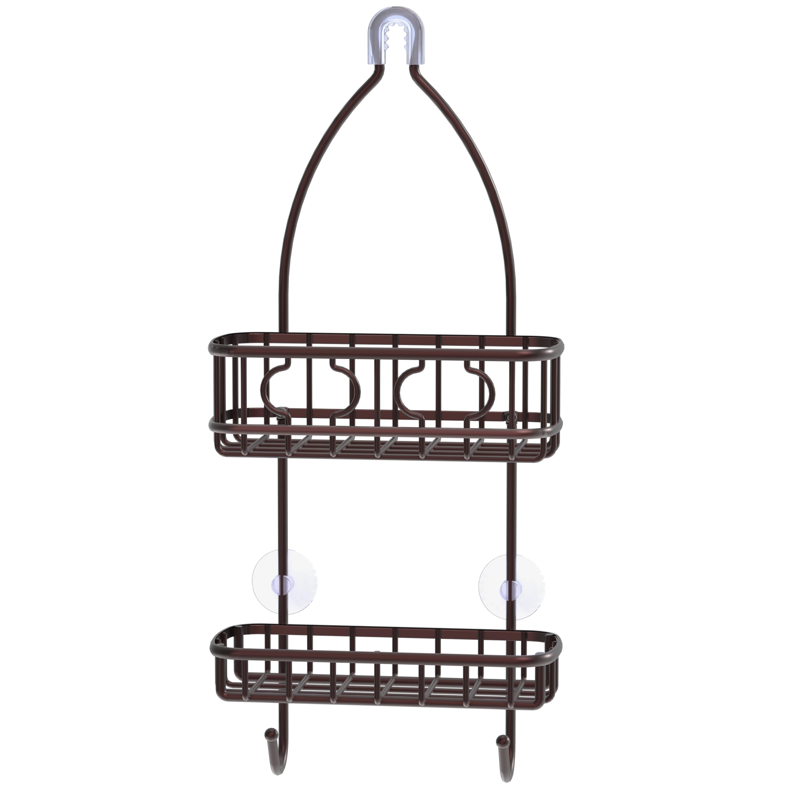 Photo 1 of Simple Houseware Bathroom Hanging Shower Head Caddy Organizer, Bronze (22 x 10.2 x 4.2 inches)