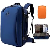 Large Travel Backpack for Men 40L, TSA Flight Approved Carry On Backpack with Rain Cover, Water-resistant 17inch Travel Laptop Backpack Extra Large Luggage Suitcase Daypack Weekender Bag, Blue