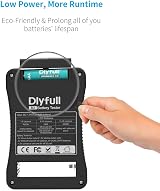 DLYFULL Universal Battery Tester with LCD Display for AA AAA 9V CR2032 CR123A view 5