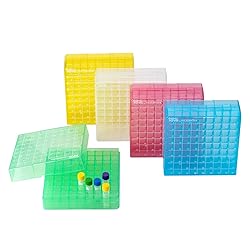 CryoKing 2in 81 Well PP Cryogenic Boxes, Microtube