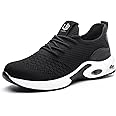 LIWEGHT Steel Toe Shoes for Women Lightweight Safety Shoes Women Comfortable Composite Steel Toe Sneakers Indestructible Shoes