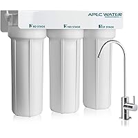 APEC WFS-1000 Super Capacity Premium Quality 3 Stage Under-Sink Water Filter System