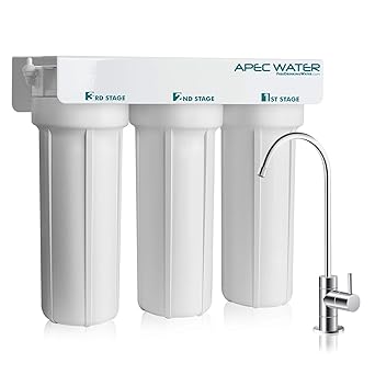 Apec Wfs 1000 Super Capacity Premium Quality 3 Stage Under Sink Water Filter System Amazon In Industrial Scientific