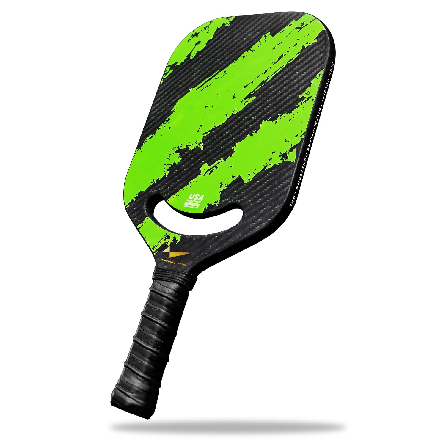 Franklin Sports Pickleball Paddle - Max Grit Fiberglass Surface - Polypropylene Core Pickleball Paddle - USA Pickleball (USAP) Approved - Navy/Mint