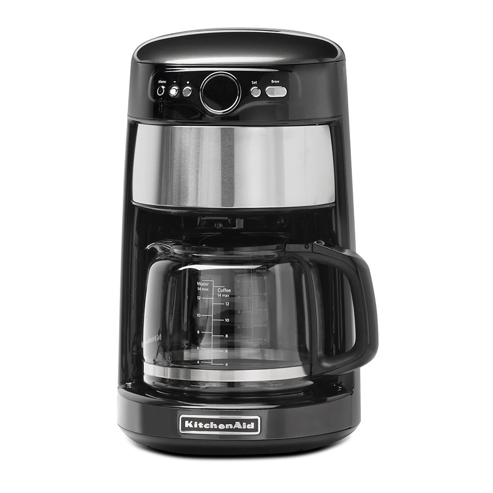 Amazon.com: KitchenAid KCM1402QG 14-Cup Glass Carafe Coffee Maker - Liquid  Graphite: Kitchen Small Appliances: Kitchen & Dining