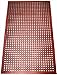 New Star 1 pc Heavy Duty Red 36x60 inch Restaurant / Bar Grease Resistant Rubber Floor Mat primary