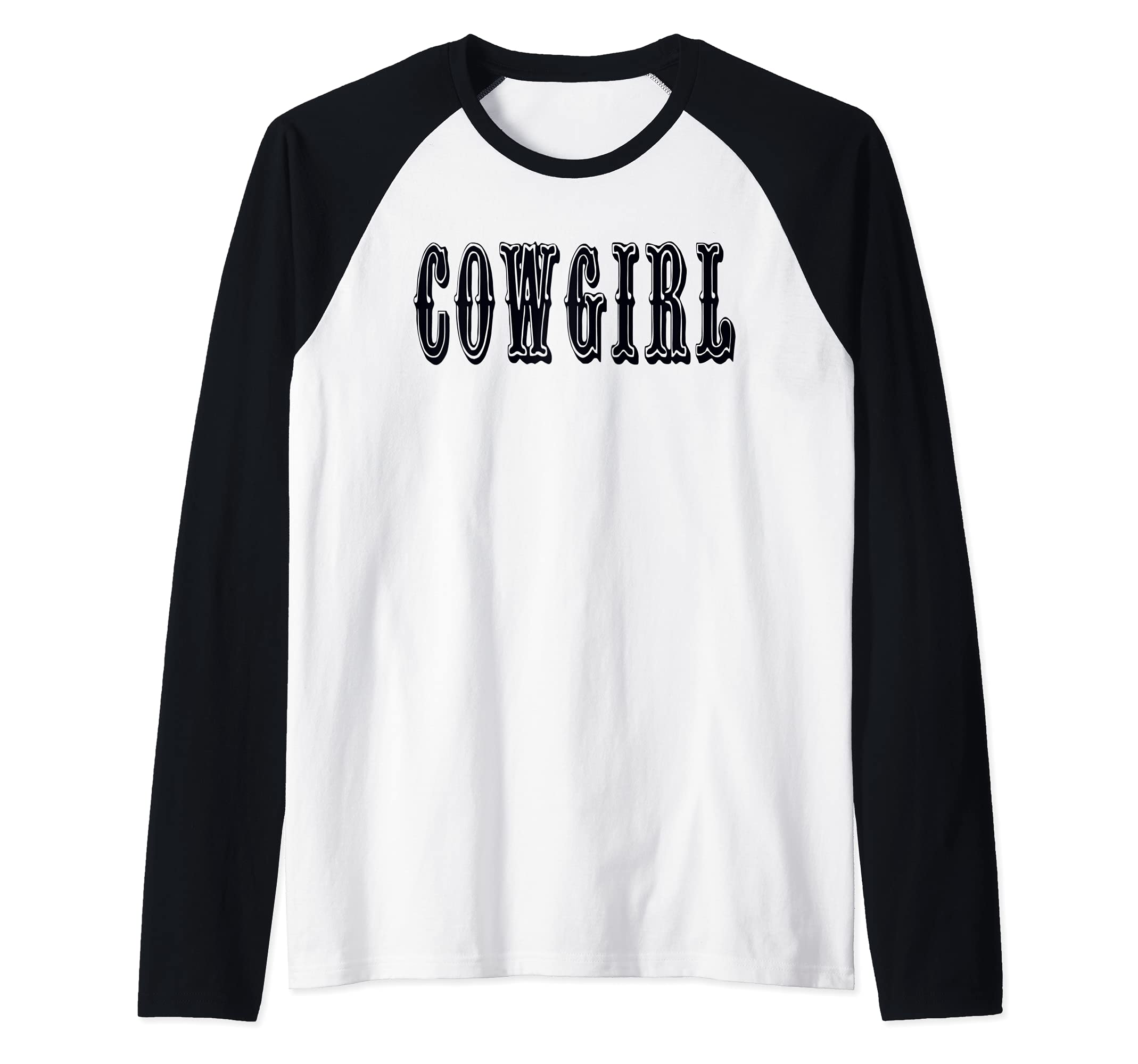 Cowgirl Raglan Baseball Tee