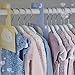 Sweet Dreams - Baby Closet Dividers | Baby Clothes Organizers | Pack of 8 Hangers