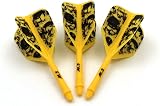 CUESOUL Rost Integrated Dart Shaft and Flights Skull Pattern 3pc CSAK-5KL9-S view 3
