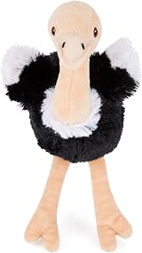 Zappi Co Ostrich Plush Toy 12-15cm Soft Cuddly Kids Gift view 2