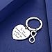 CJ&M Infinite Love Mother & Son Keychain - Mother's Day Gift, Mom Keychain
