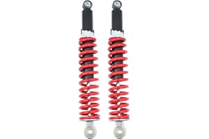 MOFANS 2Pcs Front Shock Absorber, 13.8in 350mm Front Shocks Universal Suspension Shock Absorber Fit for ATV Go Kart