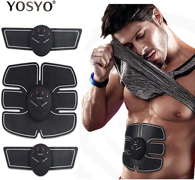 YOYO&Y Electroestimulador Muscular EMS, Control Remoto inalámbrico ...