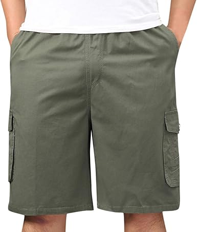 mens distressed cargo shorts