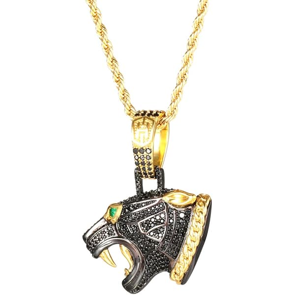 値下不可 Black Panther Necklace & Charm 値下不可 Black Panther Necklace & Charm