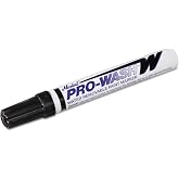 Pro-Wash Removable Paint Markers - pro wash w black marker