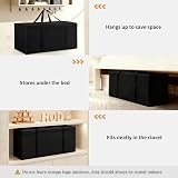 Dokon Garden Furniture Cushion Storage Bag Waterproof 175x55x75cm Black view 6