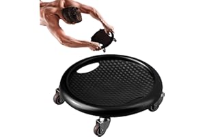 GLE2016 Abdominal & Core Coaster Strength Workout Trainer Ab Wheel Roller Exercise Machine Free Combined Movement Home Core W