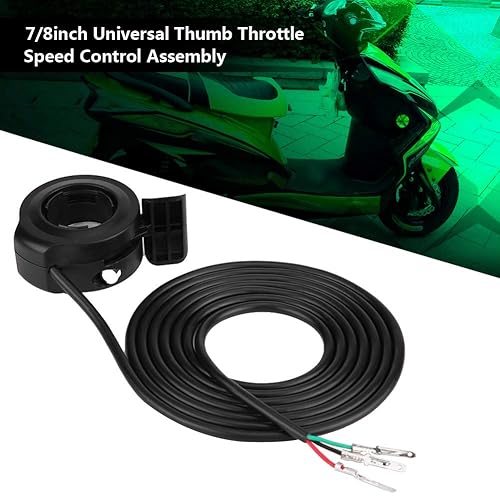Speed Control Throttle, 22mm 78inch Universal Variable Speed Thumb