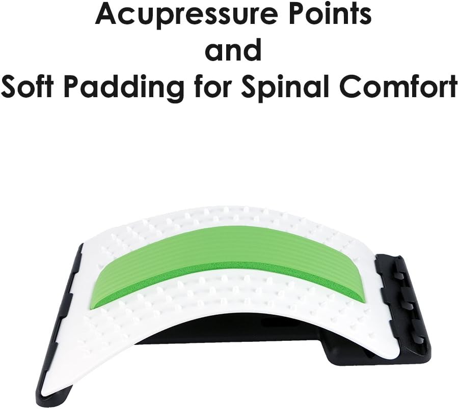 Back Stretcher for Lower Back Pain by Ultimate Arch - Spinal Traction Device for Back Pain Relief, Massage, Spine Decompression and Alignment: Health & Personal Care
