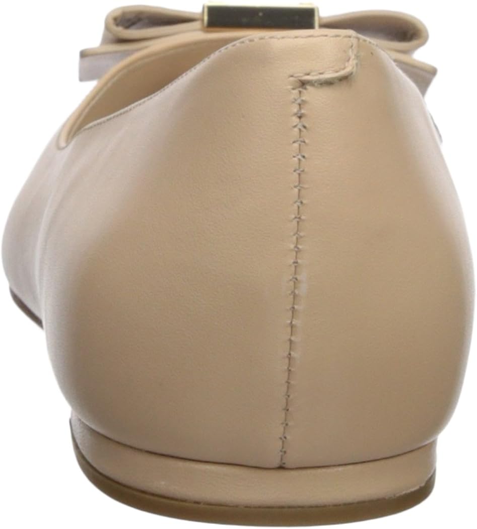 cole haan tali bow skimmer leather flats