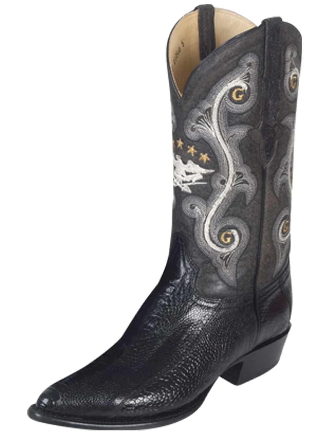 botas vaqueras pata de avestruz