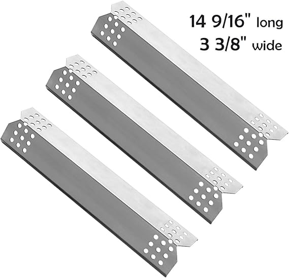 BBQSAVIOR SP87 Stainless Steel Barbecue Heat Shield Plate, Grill Heat