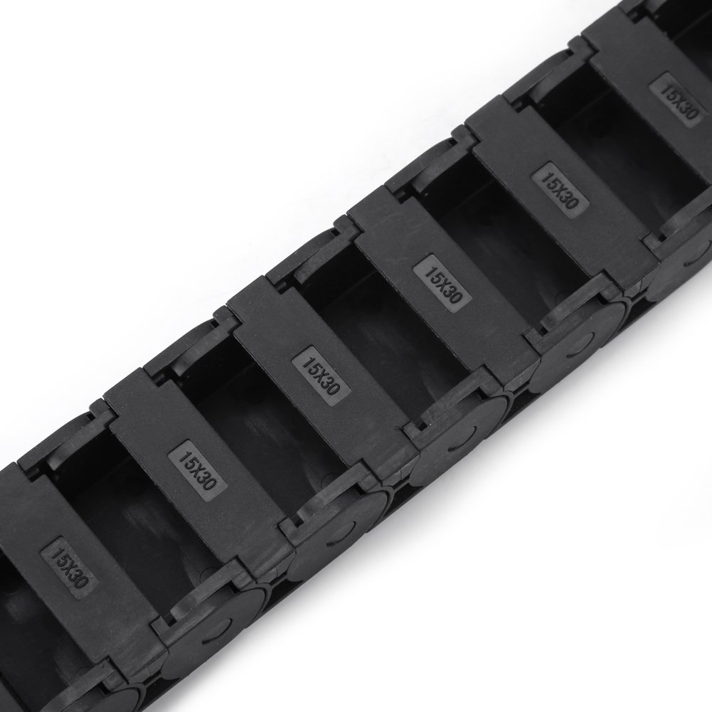 Cable Carrier-1 Meter Nylon Wire Cable Carrier Drag Chain Engraving Machine Accessory 15mm x 30mm - Image 5