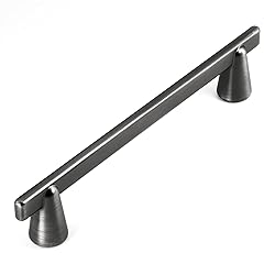 HESTIA HARDWARE 10 Pack Antique Silver Drawer Pulls