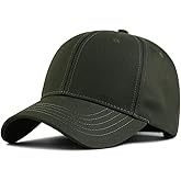 Oversize XXL Baseball Cap Cotton Big Head Hats Solid Color Large Head Hats Plus Size Hat Adjustable 23"-25.5"