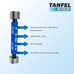 Tanfel 1"-32 UN-2B Taperlock GO NOGO Thread Plug