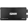 DR Double Rock DR-1200.1 Amplifier Car Audio 1200 Watt Class D Subwoofer Amplifier Monoblock Highs Amp with Bass Knob Level Remote Control Car Amp 1200W Car Audio Amplifier