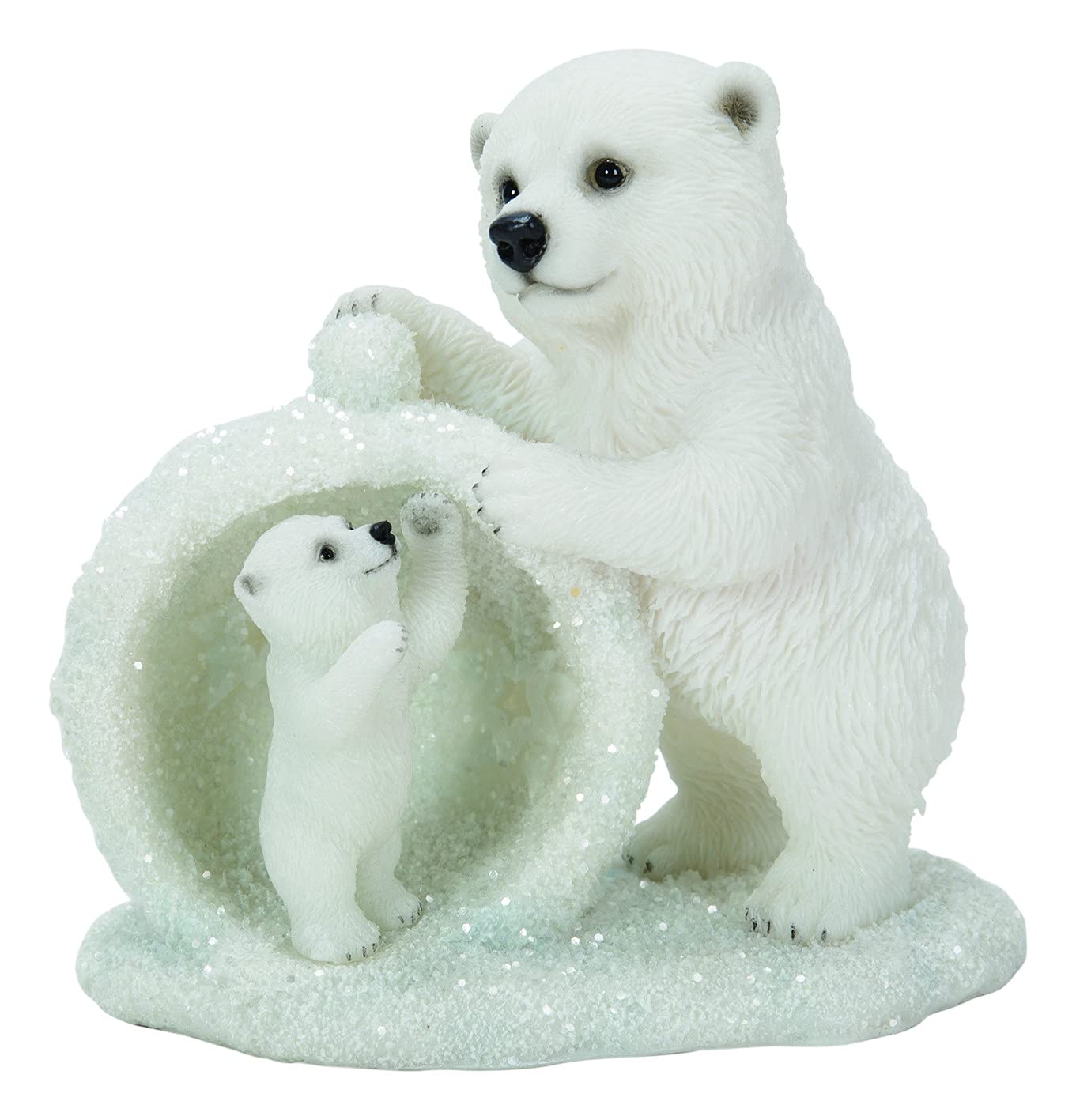 Vivid Arts - Mother & Baby Snowball Polar Bear (NF-PP52-D)