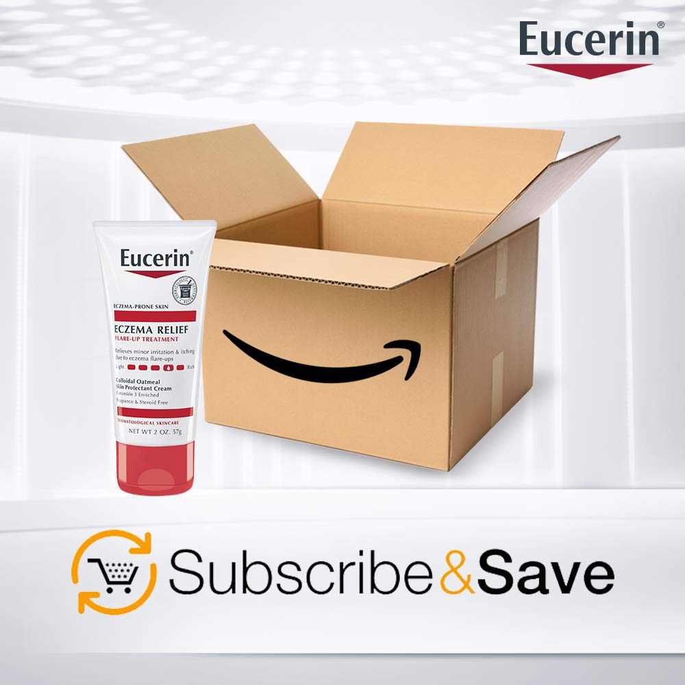 Eucerin Eczema Relief Flare-up Treatment - Provides Immediate Relief for Eczema-Prone Skin - 2 oz. Tube