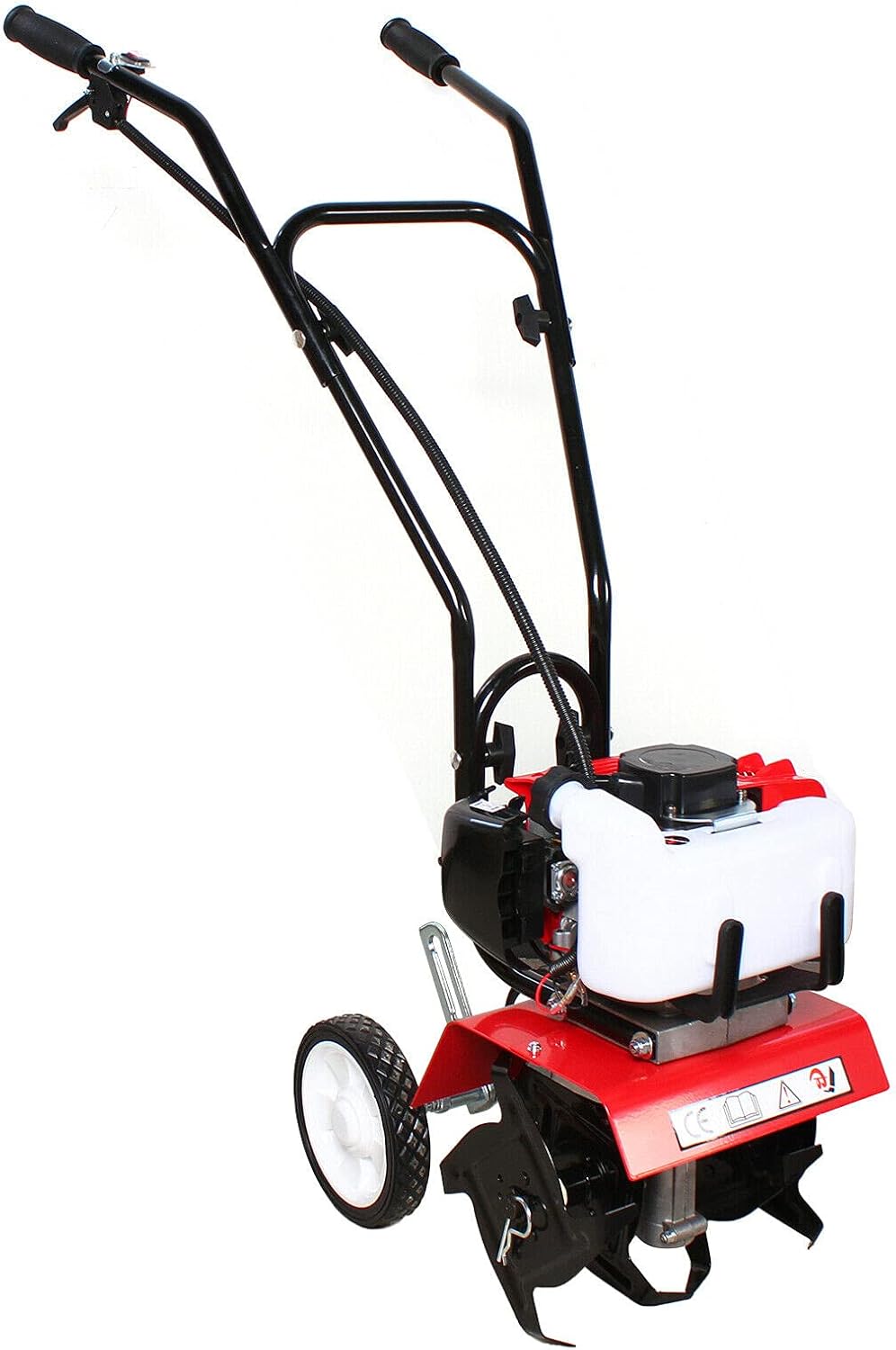 XIANXUS Cultivador de Suelo a Gasolina Motocultor Eléctrico de 2 Tiempos Mini Cultivador Herramienta de Labranza para Jardín Granja Herramienta de Labrado de Suelo 52CC