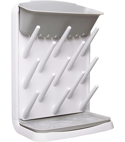 Bottle Rack Foldable Baby Bottle Drying Rack Space Saving 16