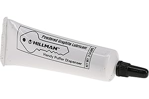 Hillman 703185 Graphite Tube 3G, White Key Lock Lubricant