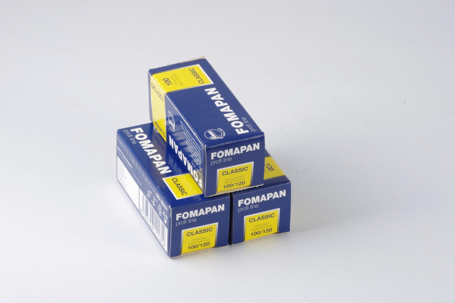 Fomapan 100ASA 120 Pack Of Three