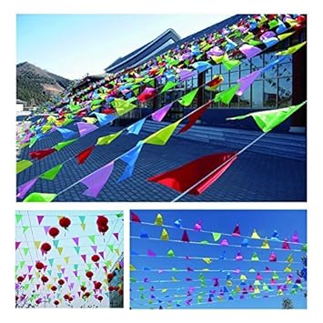 Multicolor Banner Flag Pennant Flags For Festival Grand Opening