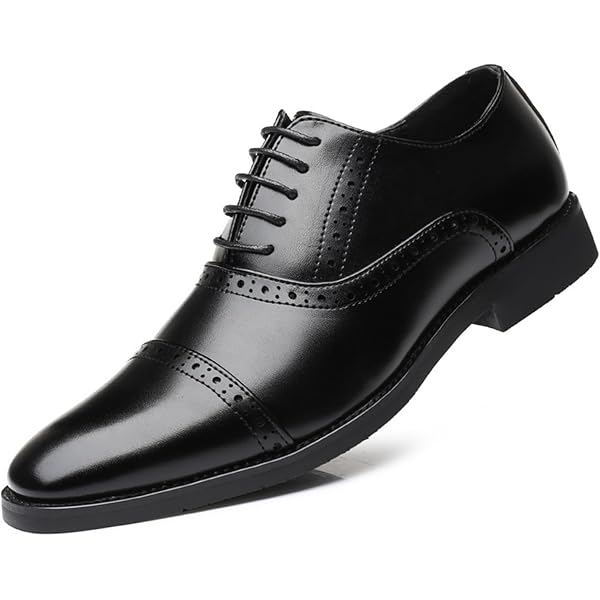 Amazon.com: Men's Winter Genuine Leather Waterproof Dress Shoes Plush Fur- Lined High-Top for Men Business Occasions(Black,6.5) : Clothing, Shoes &  Jewelry