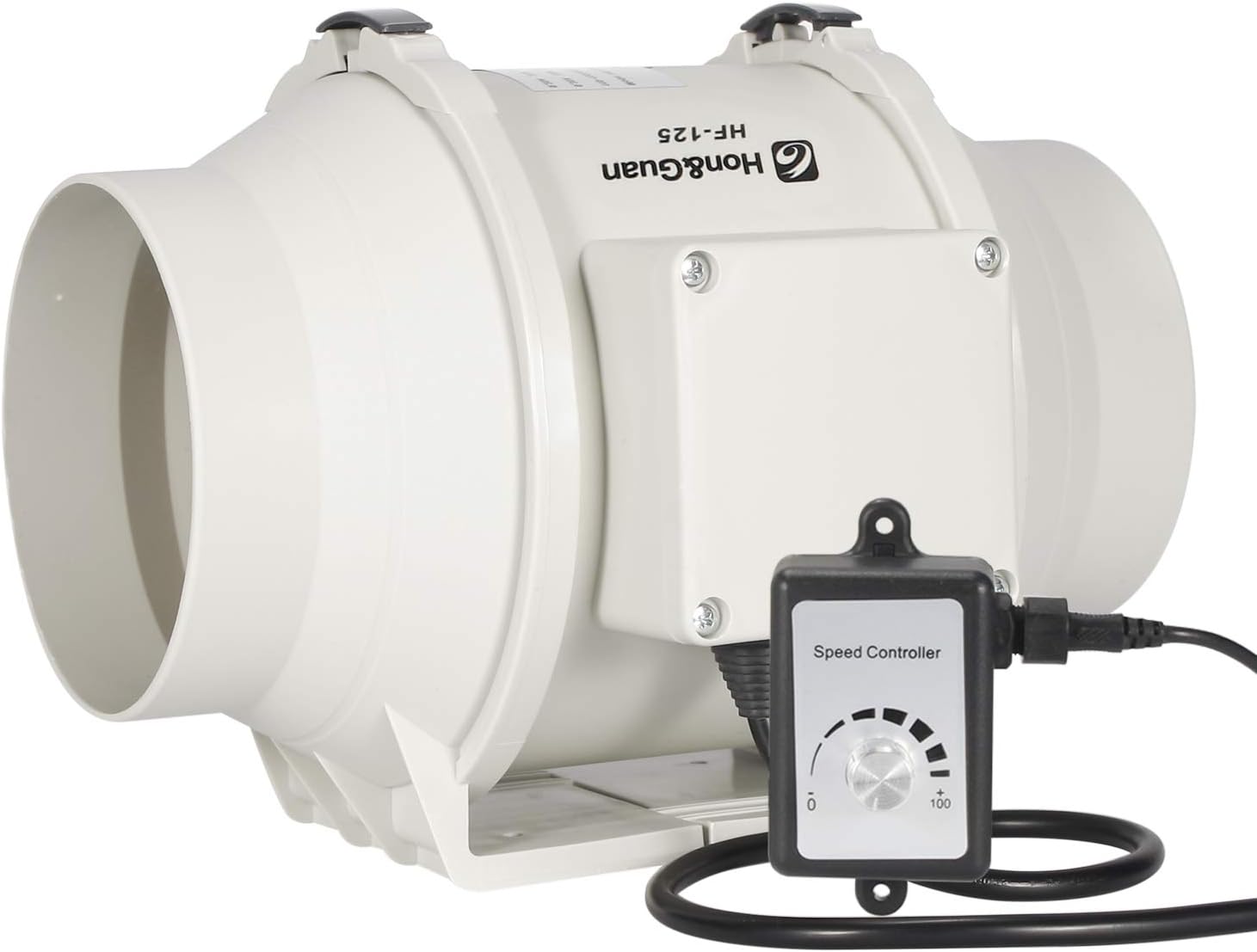 Motor EC 110V-240V Ventilador de Conducto de Ventilación en Línea para