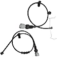 Front and Rear Brake Pad Sensor Kit for Lexus LS460 2007-2017, for Lexus LS600h 2008-2016 Brake Wear Pad Sensors Replacement# 4777050080 + 4777050090, Set of 2