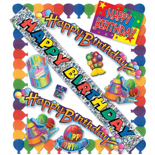 Happy birthday party kit party accessory (1 count) (11/…