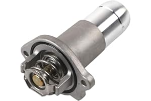 MOCA AUTOPARTS MOCA Coolant Thermostat Housing Assembly for 2004-2012 for Chevrolet Colorado 2.8L 3.5L & 2004-2012 GMC Canyon 2.8L 3.5L & 2007-2010 Hummer H3 3.7L