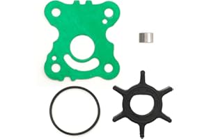 Vkinman 06192-ZW9-A30 Water Pump Impeller Repair Kit, Replacement for Honda Outboards 4-Stroke 8HP 9.9HP 15HP 20HP BF8D BF9.9