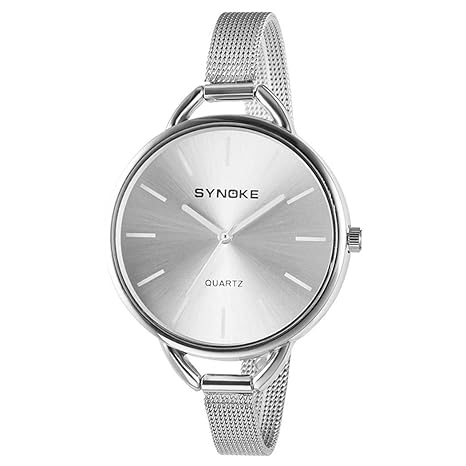 Amazon.com: Kaimu - Reloj de pulsera para mujer, correa de ...