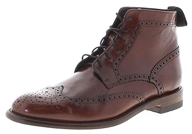 Sendra Boots Herren Lederschuhe 10742 Cognac Business Schuhe Anzugschuhe