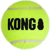 KONG Air SqueakAir Tennis Ball Dog Toy Medium 6 Pack view 4