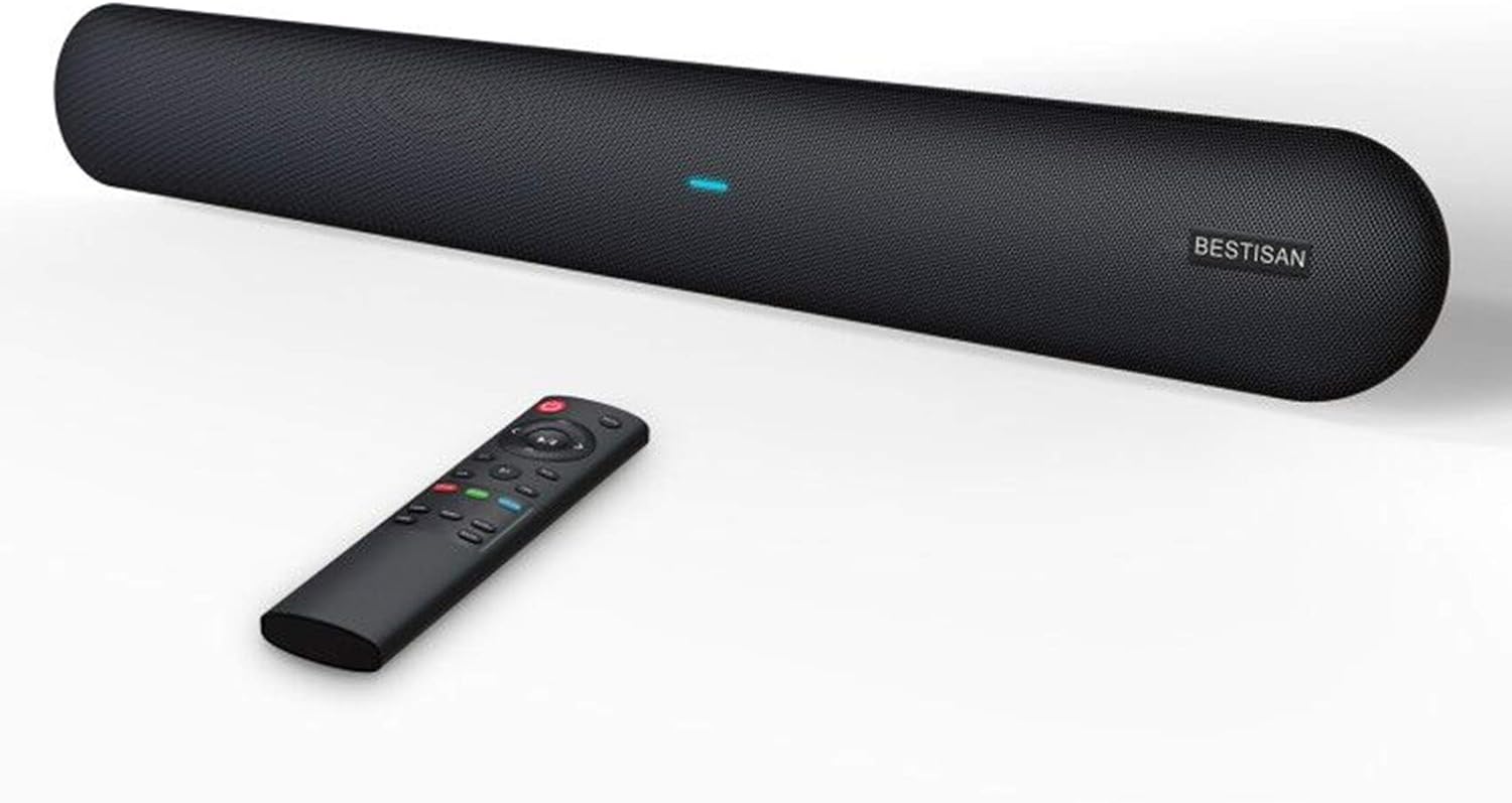 Sound Bars for TV, Bestisan, 28 Inch Wired & Wireless